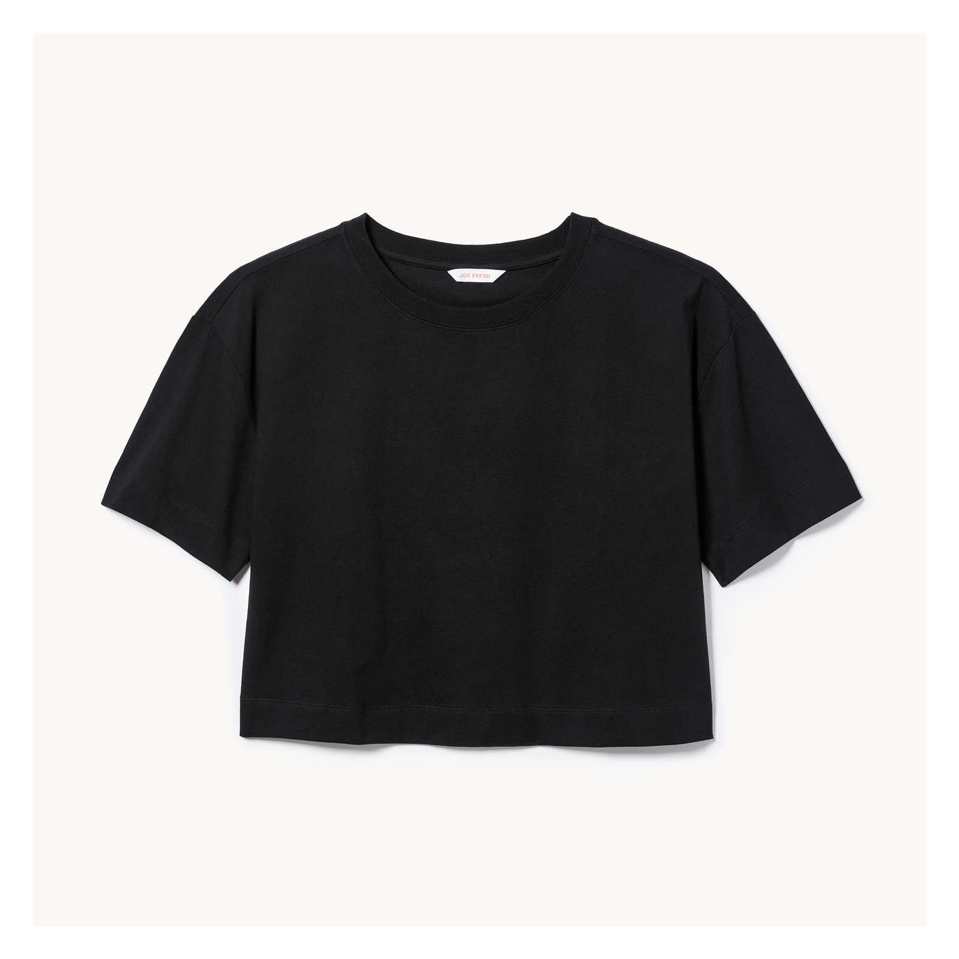 ★SATUR★ W APERO CROPPED RINGER HALF SLEEVE T-SHIRT BLACK Satur] Apero Crop Ringer T-Shirt (4 Color) *25SS Limited